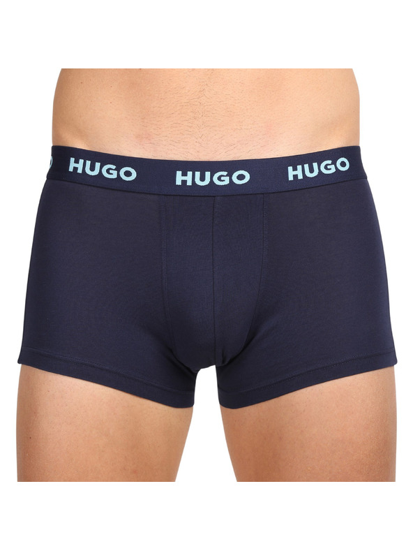 HUGO Sada troch - pánske boxerky HUGO viacfarebné