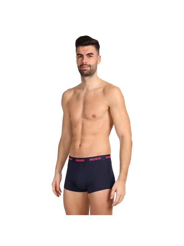 HUGO Sada troch - pánske boxerky HUGO viacfarebné