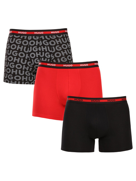 HUGO Sada troch - pánske boxerky HUGO viacfarebné