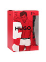 HUGO Sada piatich - pánske boxerky HUGO čierne
