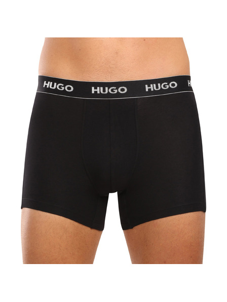 HUGO Sada troch - pánske boxerky HUGO čierne