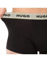 HUGO Sada troch - pánske boxerky HUGO čierne