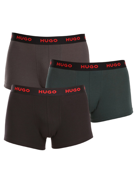 HUGO Sada troch - pánske boxerky HUGO viacfarebné