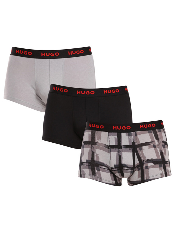 HUGO Sada troch - pánske boxerky HUGO viacfarebné