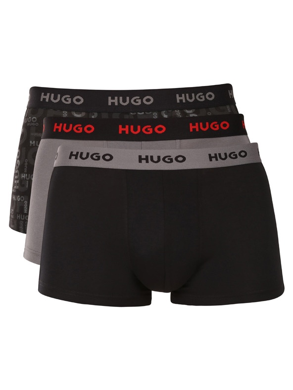 HUGO Sada troch - pánske boxerky HUGO viacfarebné
