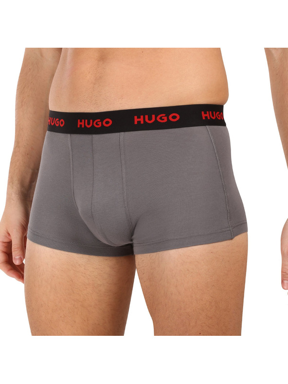 HUGO Sada troch - pánske boxerky HUGO viacfarebné