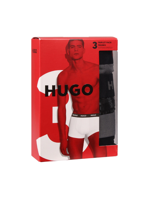 HUGO Sada troch - pánske boxerky HUGO viacfarebné