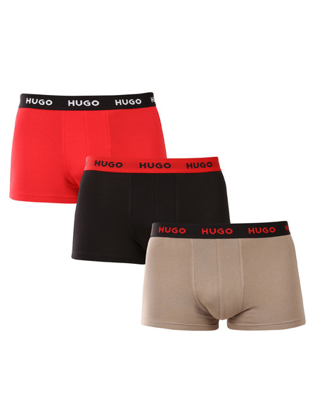 HUGO Sada troch - pánske boxerky HUGO viacfarebné