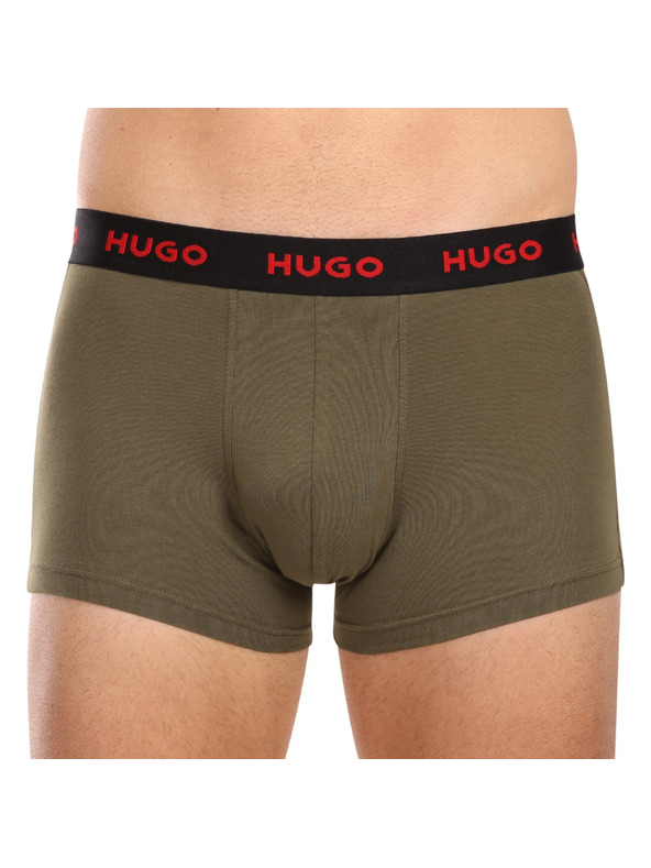 HUGO Sada troch - pánske boxerky HUGO viacfarebné