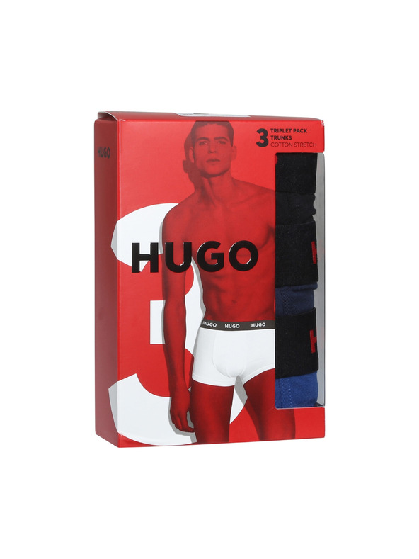 HUGO Sada troch - pánske boxerky HUGO viacfarebné