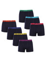 Lee Cooper Sada siedmich - pánske boxerky Lee Cooper tmavo modré