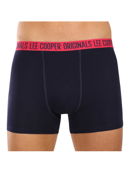 Lee Cooper Sada siedmich - pánske boxerky Lee Cooper tmavo modré