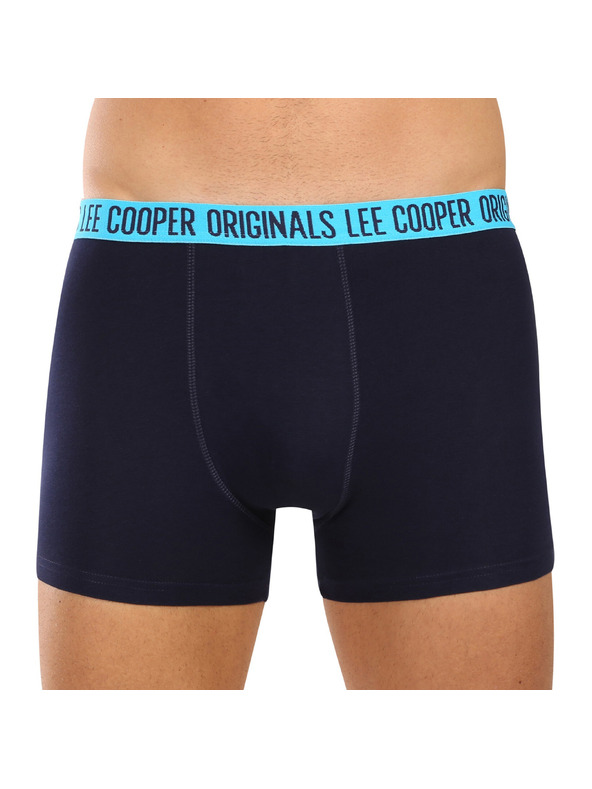 Lee Cooper Sada siedmich - pánske boxerky Lee Cooper tmavo modré