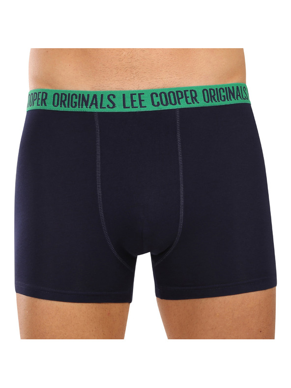Lee Cooper Sada siedmich - pánske boxerky Lee Cooper tmavo modré