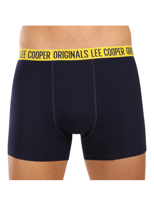 Lee Cooper Sada siedmich - pánske boxerky Lee Cooper tmavo modré
