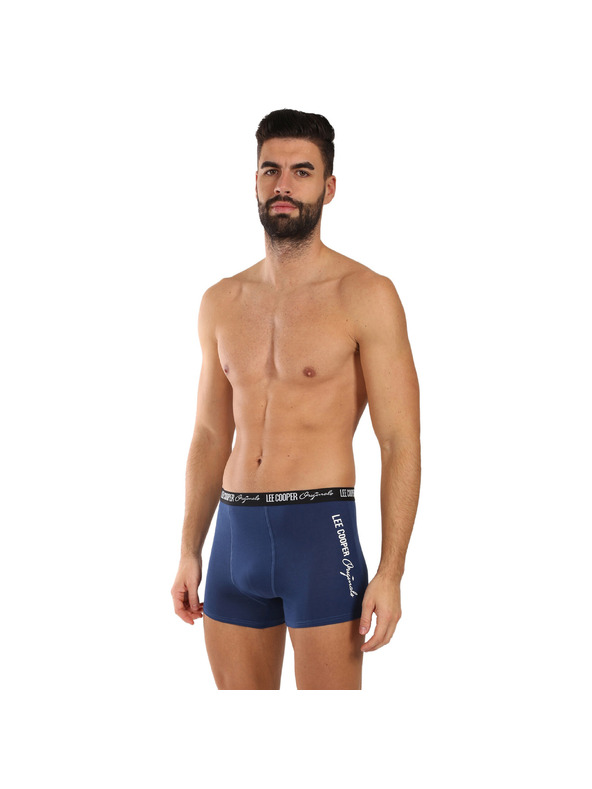 Lee Cooper Sada siedmich - pánske boxerky Lee Cooper modré