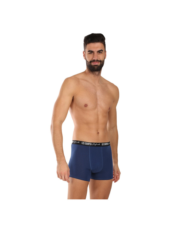 Lee Cooper Sada siedmich - pánske boxerky Lee Cooper modré