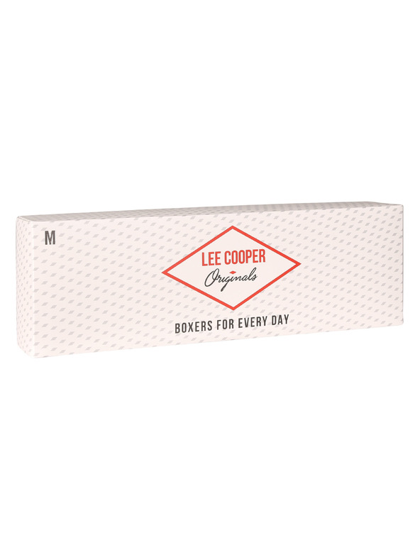 Lee Cooper Sada siedmich - pánske boxerky Lee Cooper modré