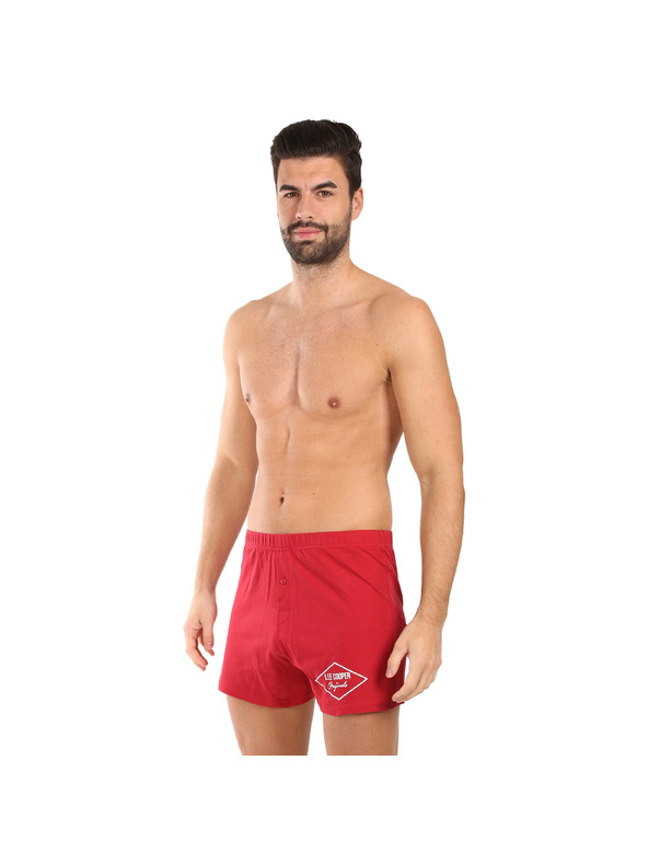 Lee Cooper Pánske trenky Lee Cooper červené