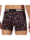 Nedeto Sada troch - pánske boxerky Nedeto Valentín viacfarebné