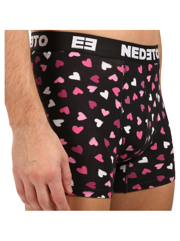 Nedeto Sada troch - pánske boxerky Nedeto Valentín viacfarebné