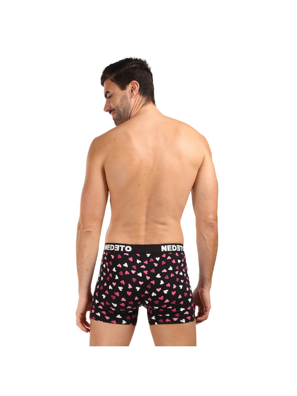 Nedeto Sada troch - pánske boxerky Nedeto Valentín viacfarebné