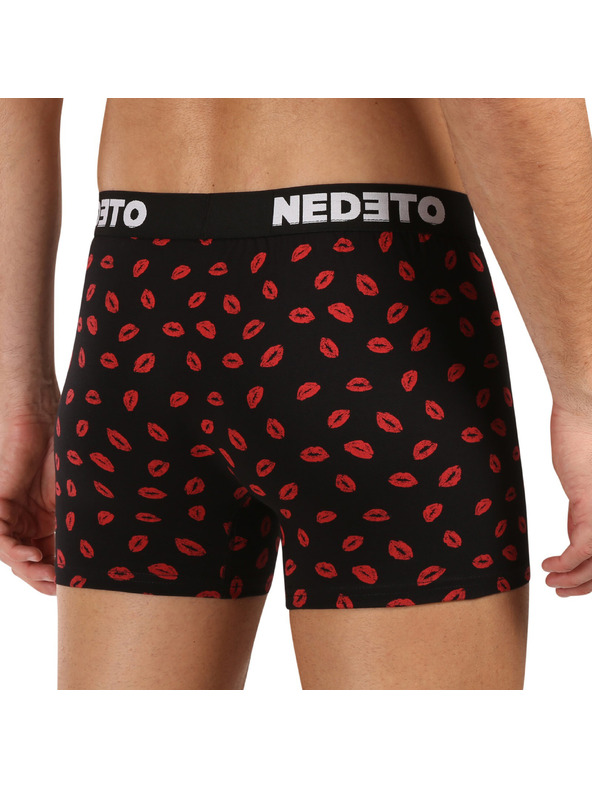 Nedeto Sada troch - pánske boxerky Nedeto Valentín viacfarebné