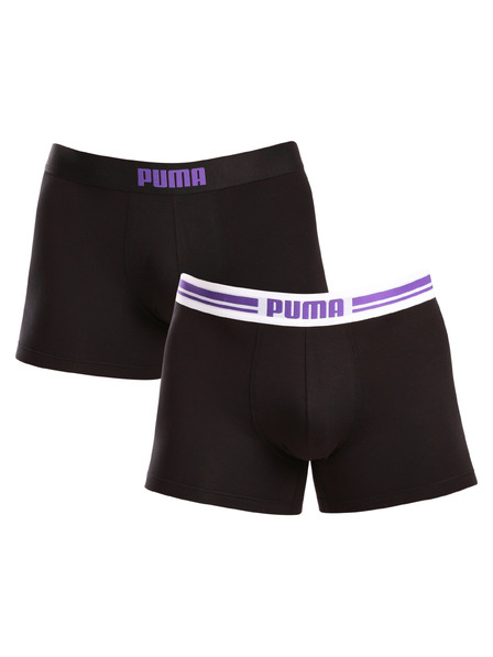 Puma Sada dvoch - pánske boxerky Puma čierne