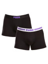 Puma Sada dvoch - pánske boxerky Puma čierne