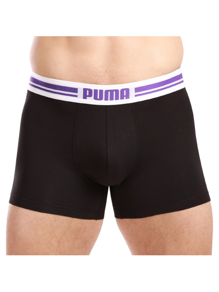 Puma Sada dvoch - pánske boxerky Puma čierne
