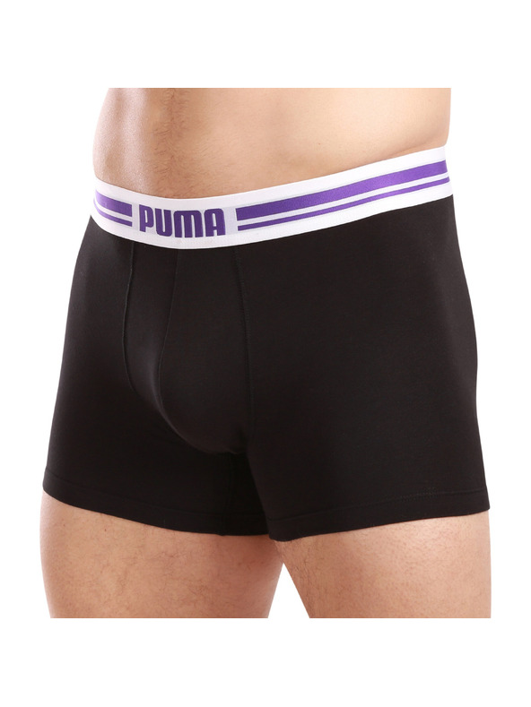 Puma Sada dvoch - pánske boxerky Puma čierne