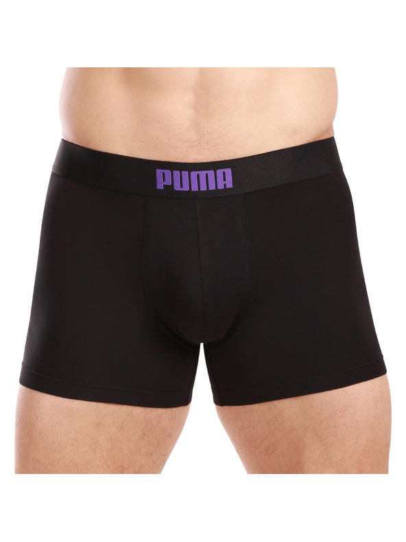 Puma Sada dvoch - pánske boxerky Puma čierne