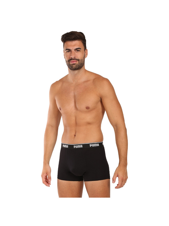 Puma Sada troch - pánske boxerky Puma čierne