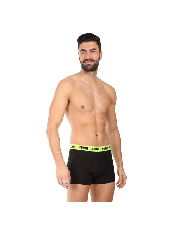 Puma Sada troch - pánske boxerky Puma čierne