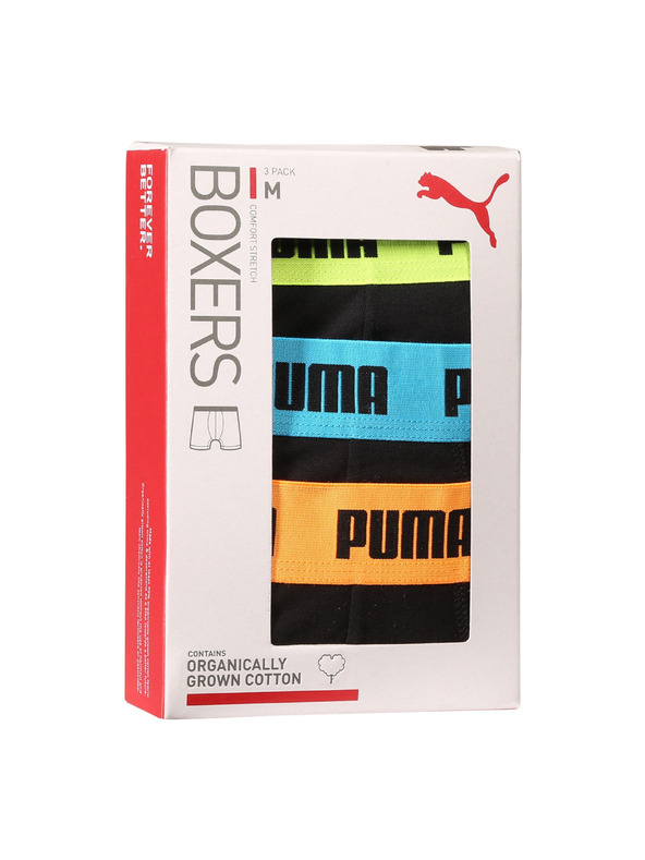 Puma Sada troch - pánske boxerky Puma čierne