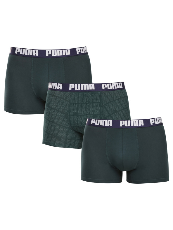 Puma Sada troch - pánske boxerky Puma zelené