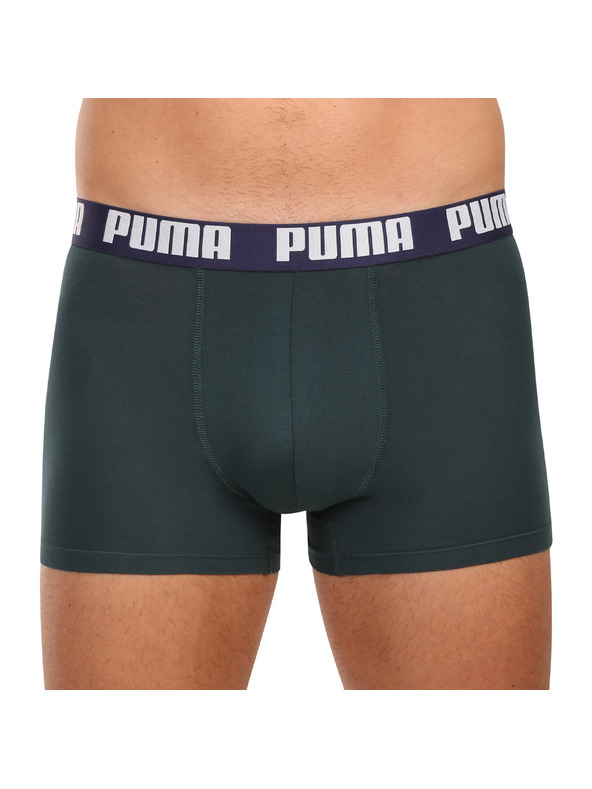Puma Sada troch - pánske boxerky Puma zelené