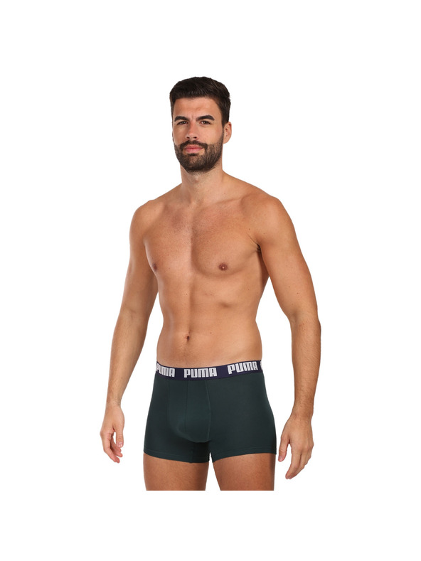 Puma Sada troch - pánske boxerky Puma zelené