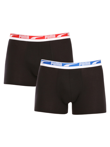 Puma Sada dvoch - pánske boxerky Puma čierne