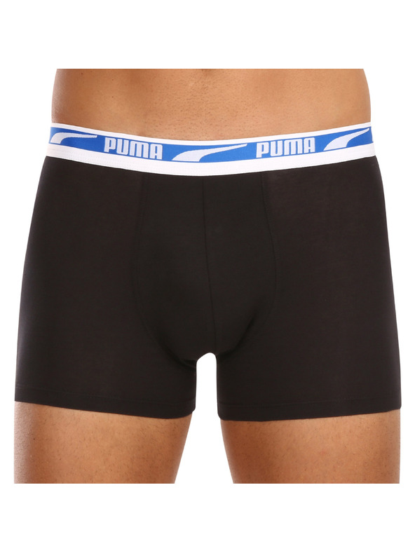 Puma Sada dvoch - pánske boxerky Puma čierne
