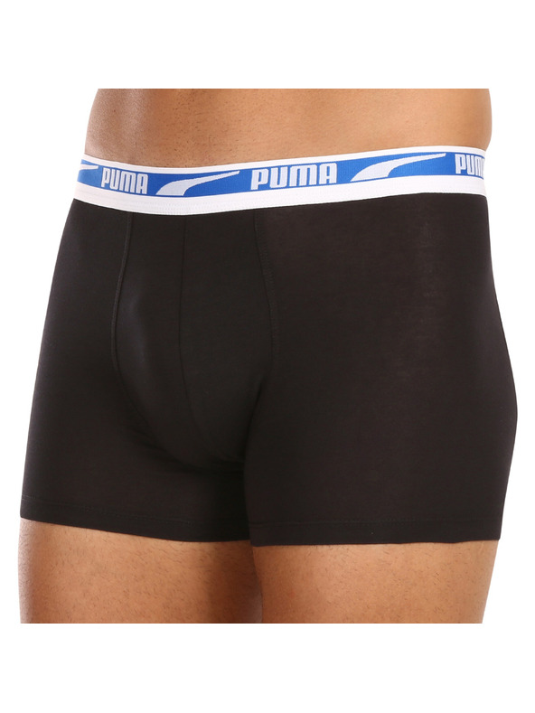 Puma Sada dvoch - pánske boxerky Puma čierne