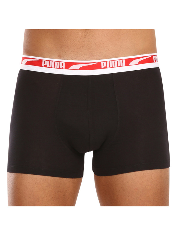 Puma Sada dvoch - pánske boxerky Puma čierne
