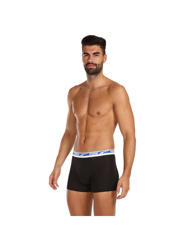 Puma Sada dvoch - pánske boxerky Puma čierne