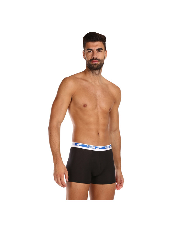Puma Sada dvoch - pánske boxerky Puma čierne