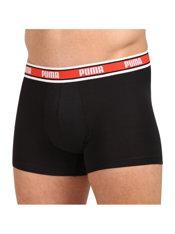 Puma Sada dvoch - pánske boxerky Puma čierne