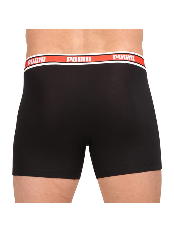 Puma Sada dvoch - pánske boxerky Puma čierne