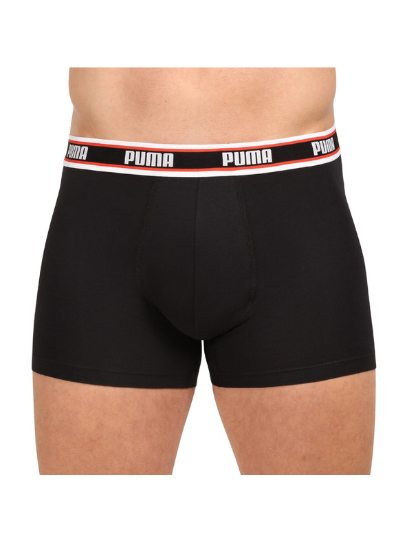 Puma Sada dvoch - pánske boxerky Puma čierne