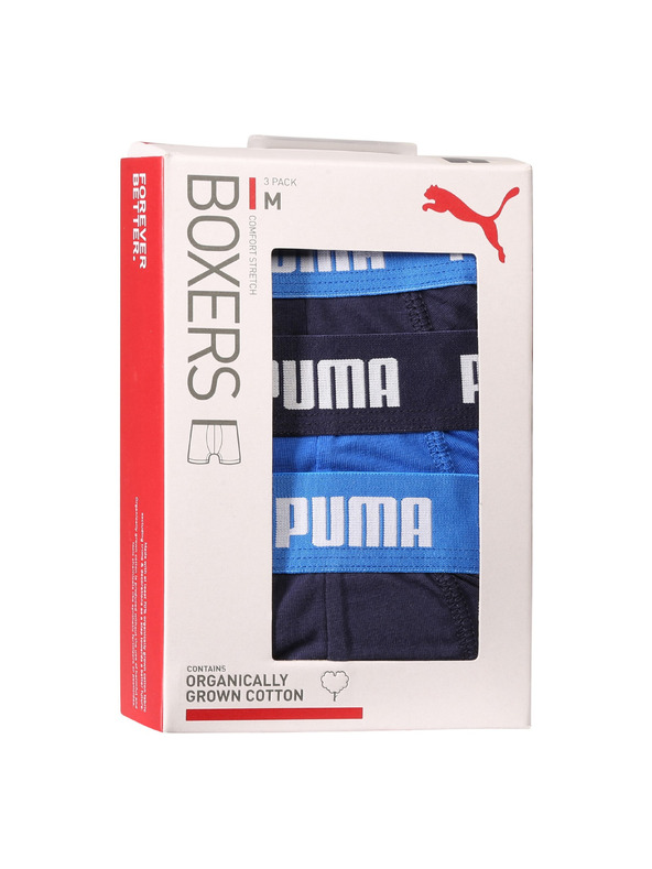 Puma Sada troch - pánske boxerky Puma viacfarebné