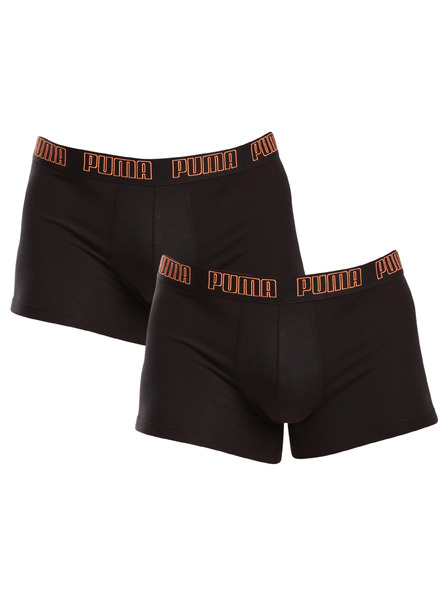 Puma Sada dvoch - pánske boxerky Puma čierne