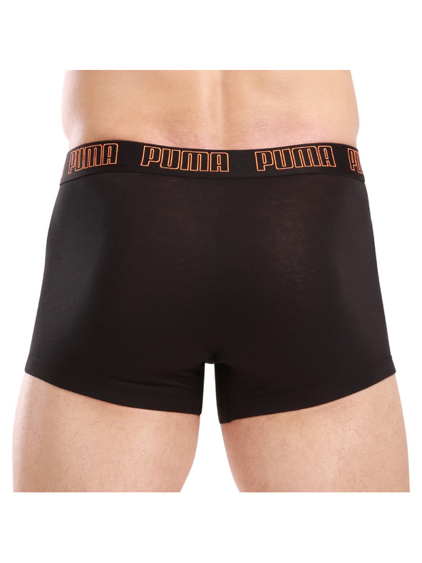 Puma Sada dvoch - pánske boxerky Puma čierne